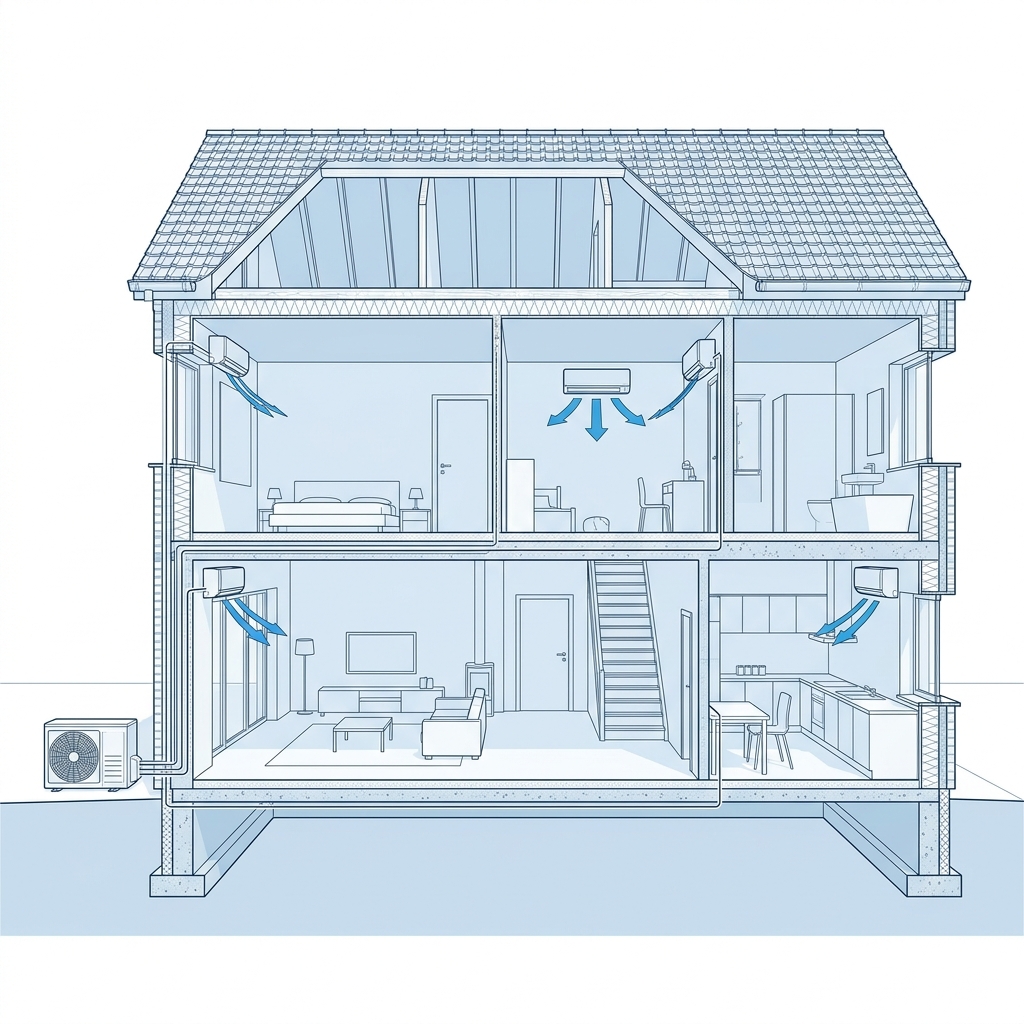 Multisplit : climatiser toute la maison — Prix 2026